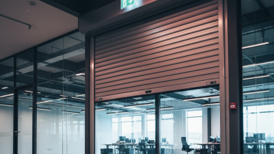 What is a Roll Down Fire Door and How Does It Work?