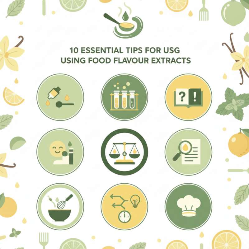 10 Essential Tips for Using Food Flavor Extracts in Your Cooking