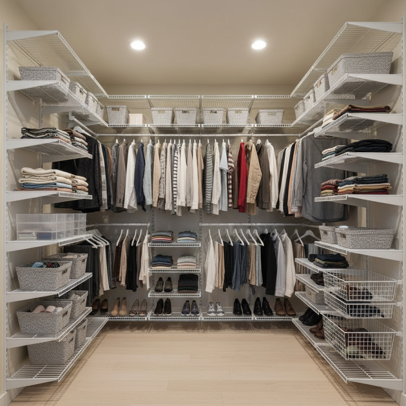 Top 10 Closet Wire Shelving Kits to Maximize Storage Space?