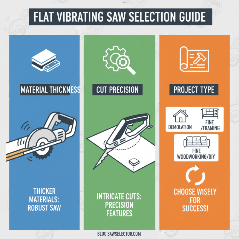 How to Use a Flat Vibrating Saw Effectively?