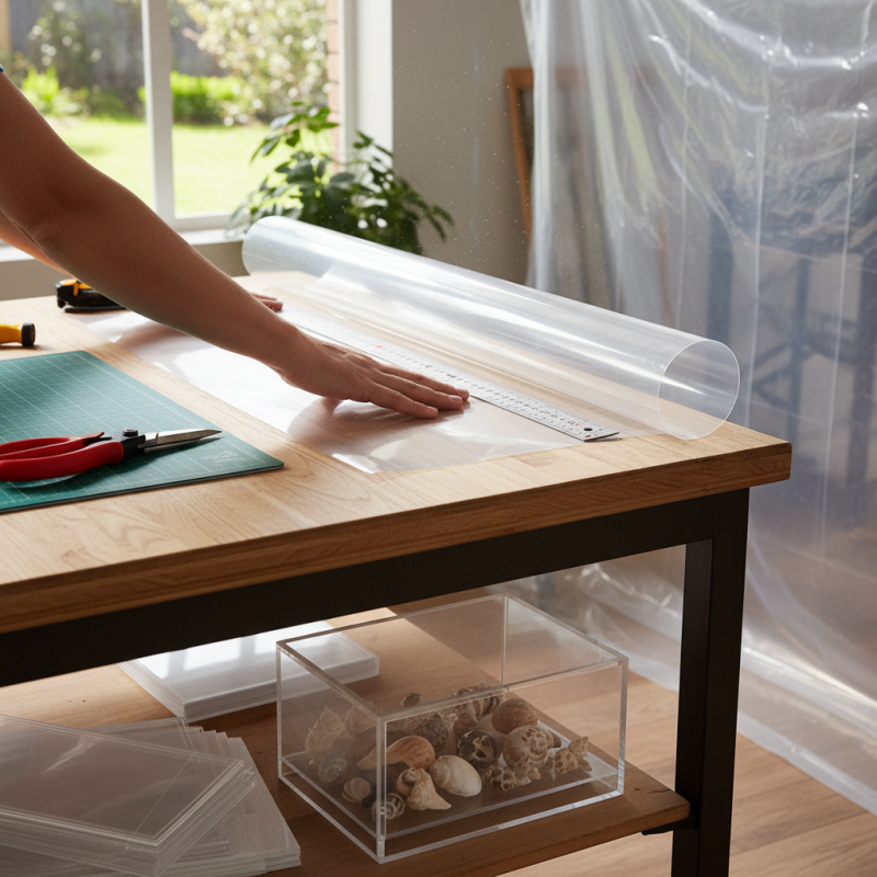 How to Use PVC Clear Sheet for DIY Projects and Home Improvements?