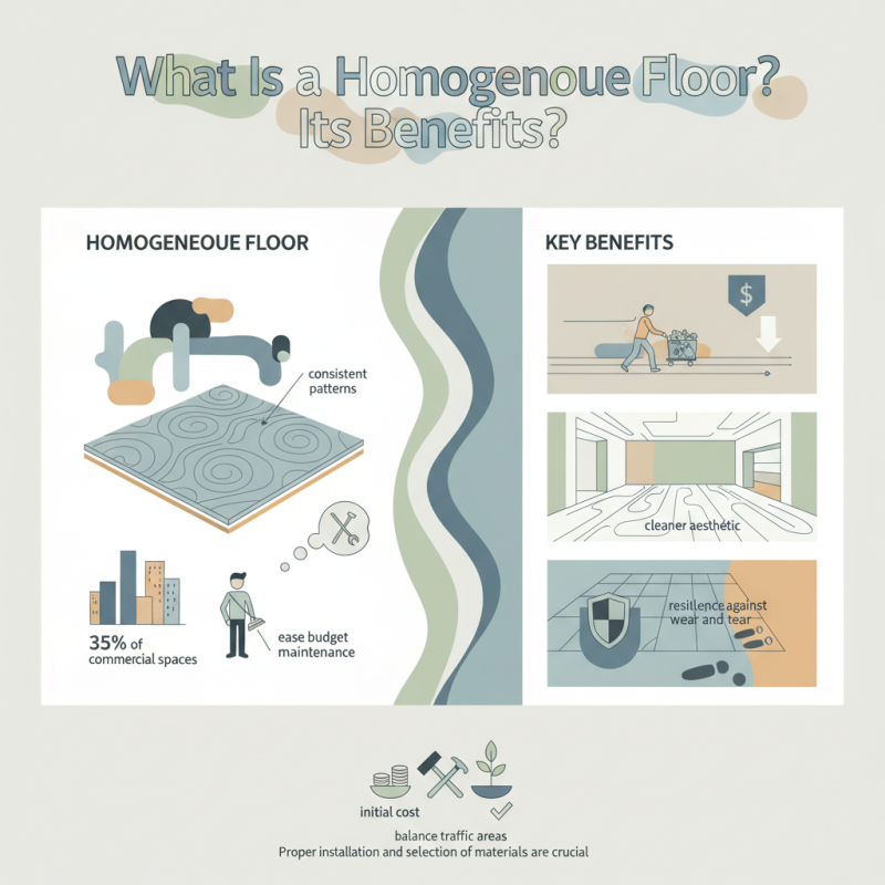 What Is a Homogeneous Floor and Its Benefits?