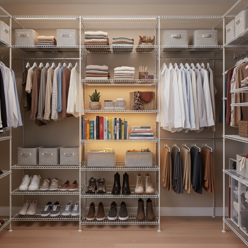 Best Closet Wire Shelving Kits for Organized Storage Solutions?