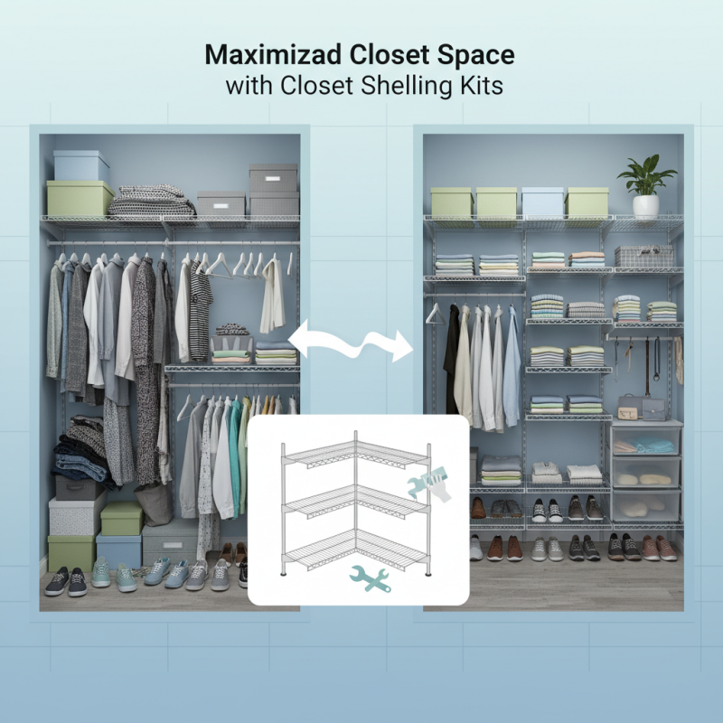 Maximize Your Space with Closet Wire Shelving Kits Tips