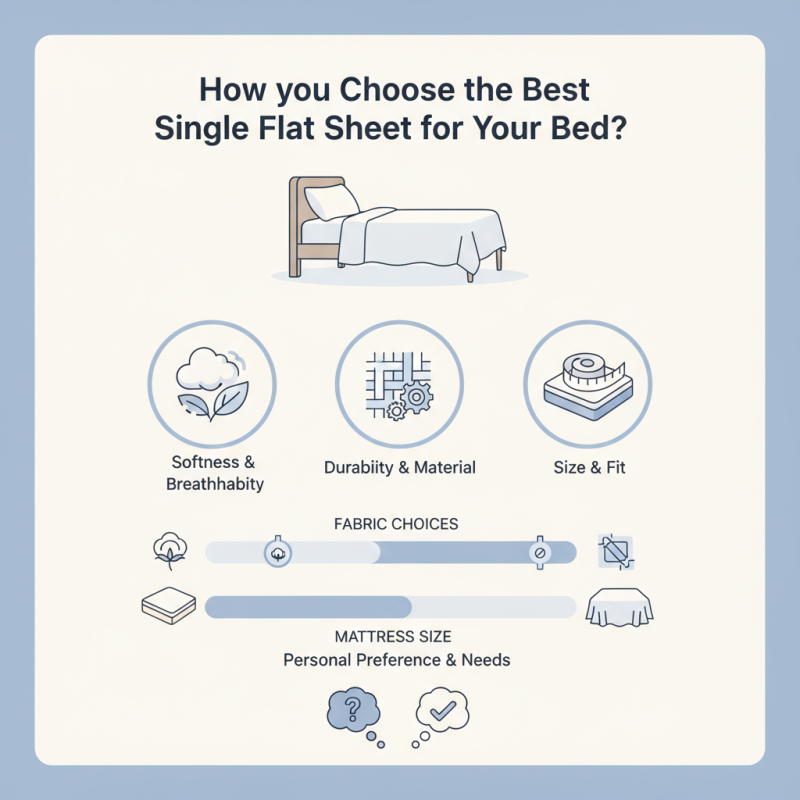 How to Choose the Best Single Flat Sheet for Your Bed?