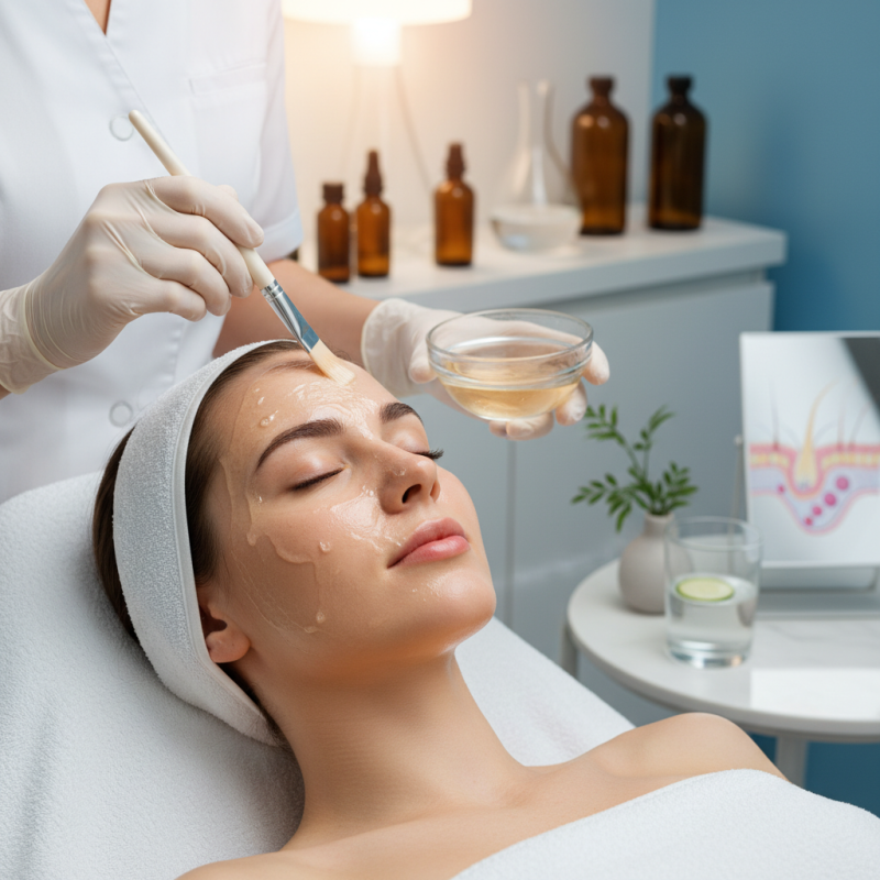 What is a chemical peel facial and how does it work?
