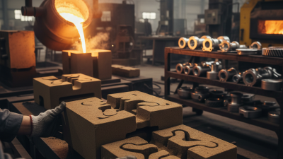 What is the sand molding process and how does it work?