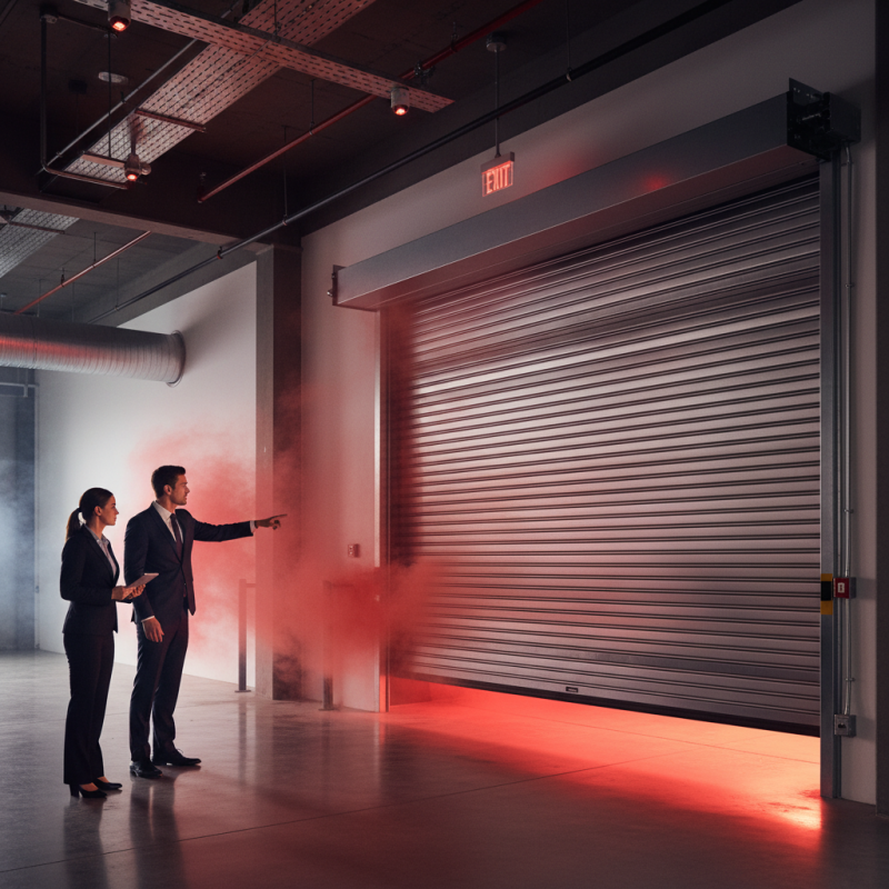 What is a Roll Down Fire Door and How Does It Work?