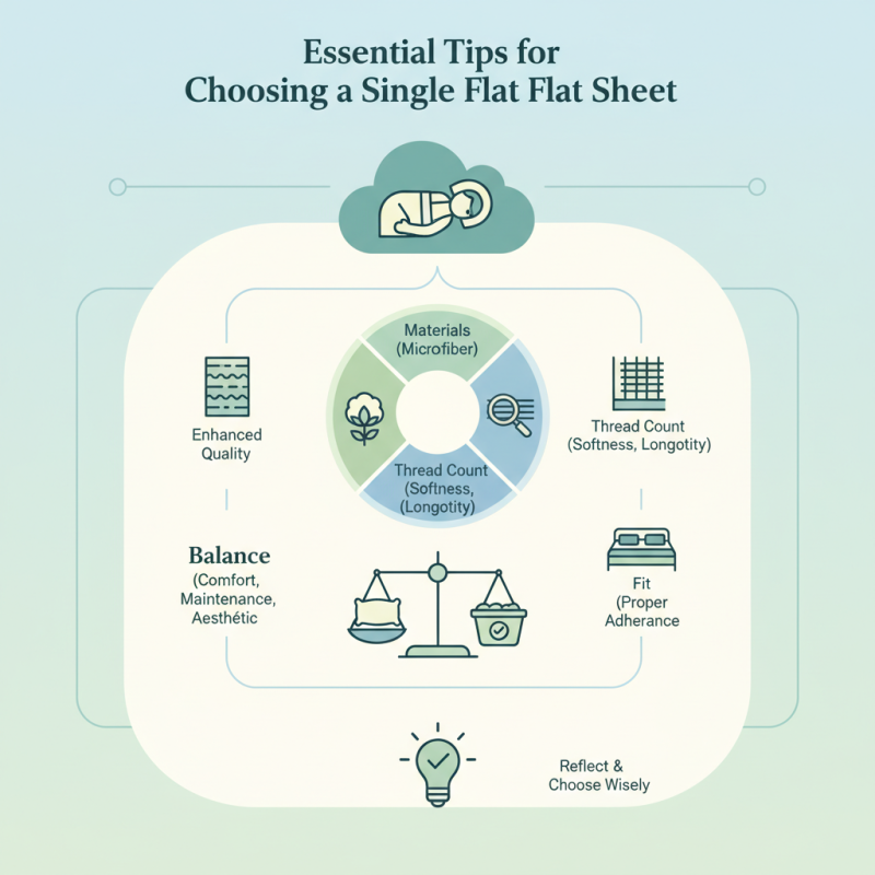 Essential Tips for Choosing the Perfect Single Flat Sheet?
