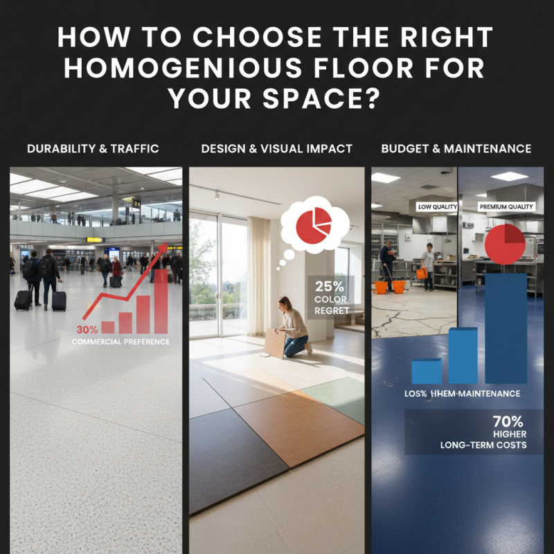 How to Choose the Right Homogeneous Floor for Your Space?
