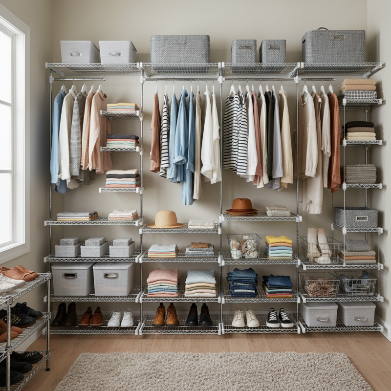 Top 10 Closet Wire Shelving Kits for Efficient Storage Solutions?