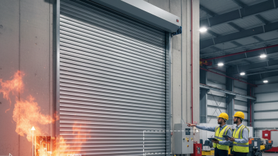 How to Choose and Install a Roll Down Fire Door?