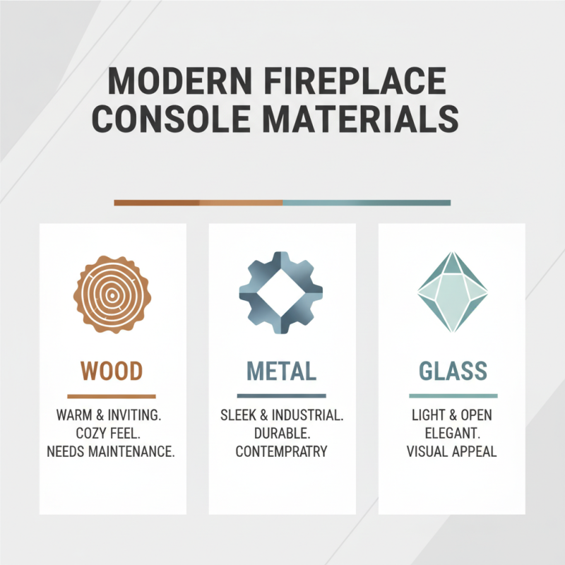 10 Best Modern Fireplace Console Designs for Cozy Living Spaces?