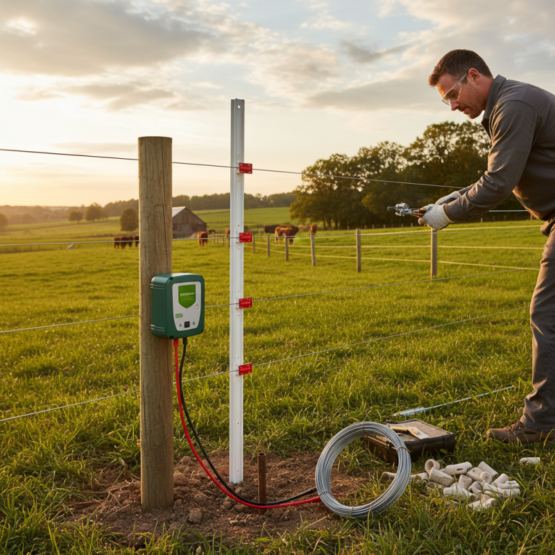 How to Set Up a High Voltage Output Electric Fence Safely?