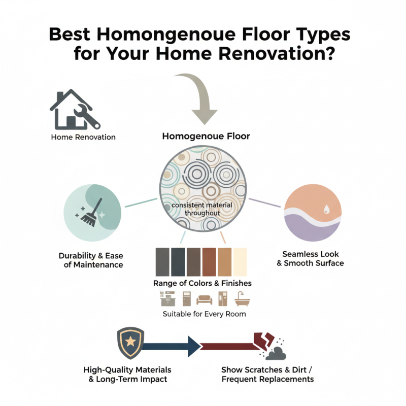 Best Homogeneous Floor Types for Your Home Renovation?
