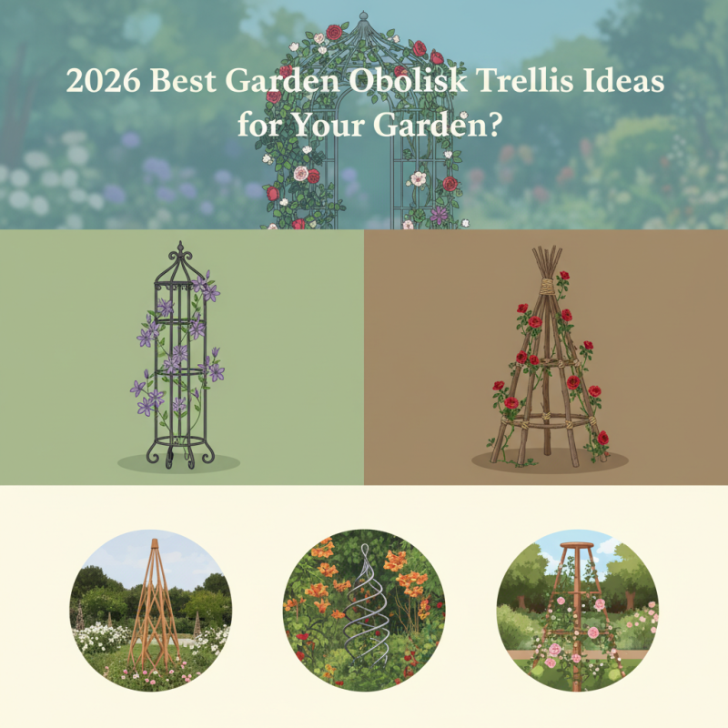 2026 Best Garden Obelisk Trellis Ideas for Your Garden?