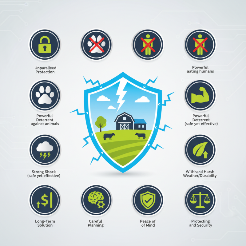 Top 10 Benefits of High Voltage Output Electric Fences?