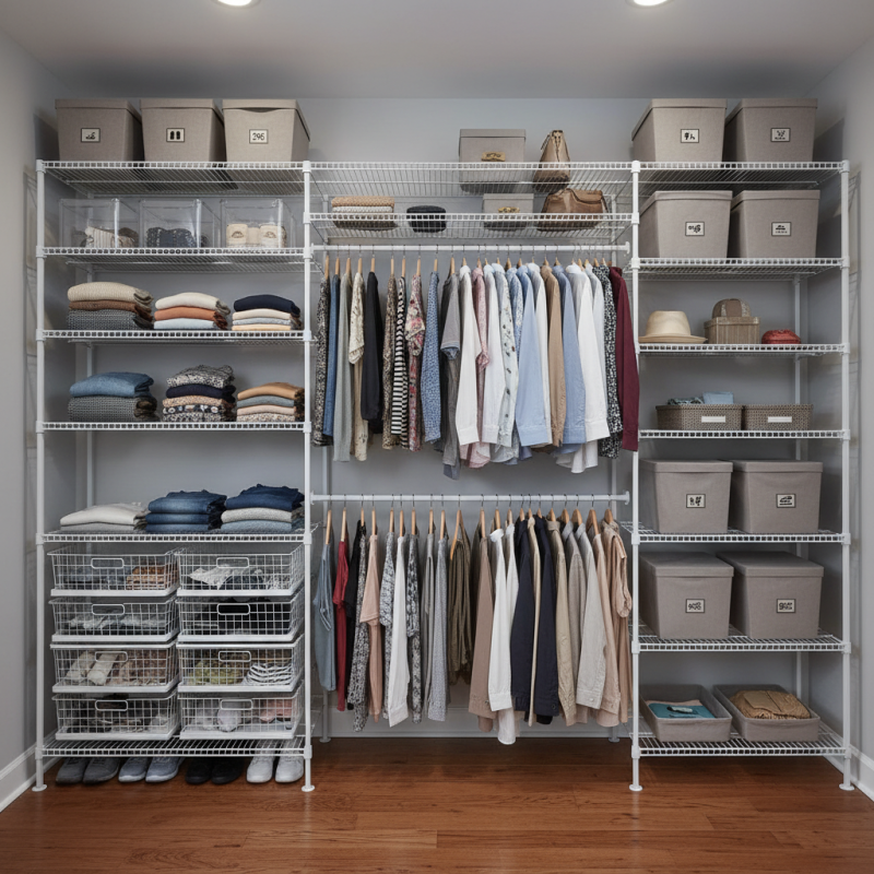 Top 10 Closet Wire Shelving Kits for Organized Storage?
