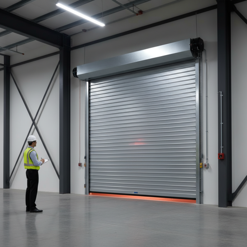 2026 How to Properly Use a Roll Down Fire Door?