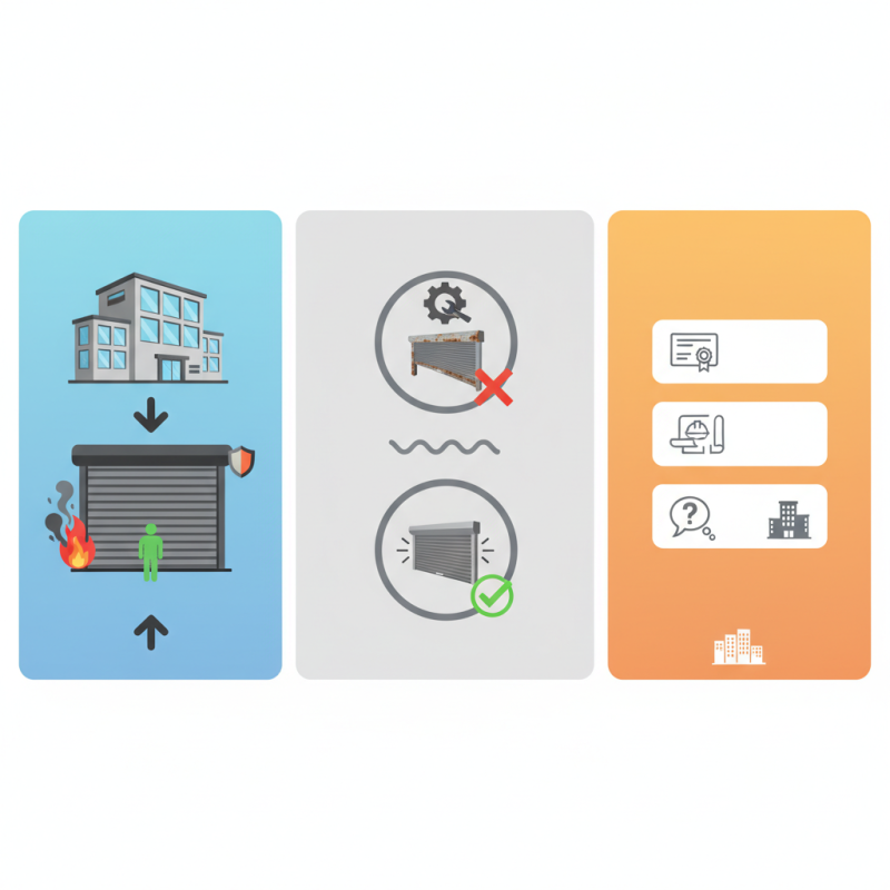 Why Choose a Roll Down Fire Door for Your Building Safety?