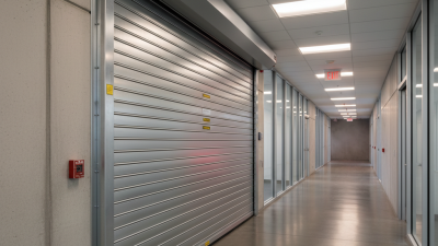 What is a Roll Down Fire Door and How Does It Work?