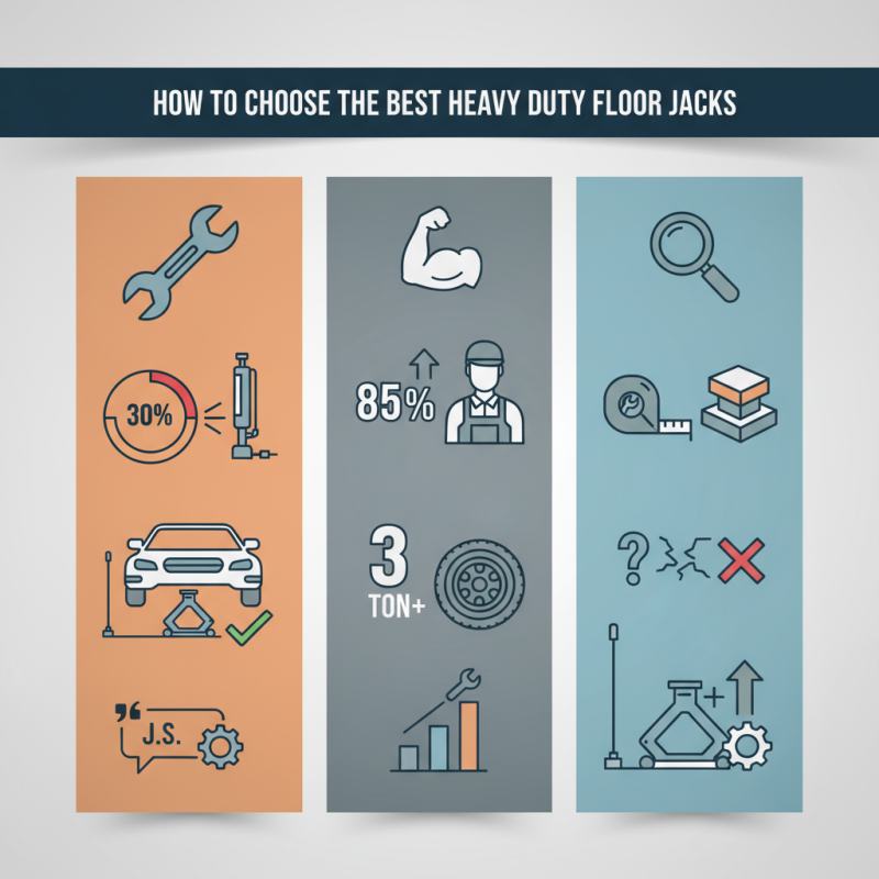 How to Choose the Best Heavy Duty Floor Jacks for Sale?