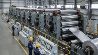 What is a tandem cold rolling mill and how does it work?