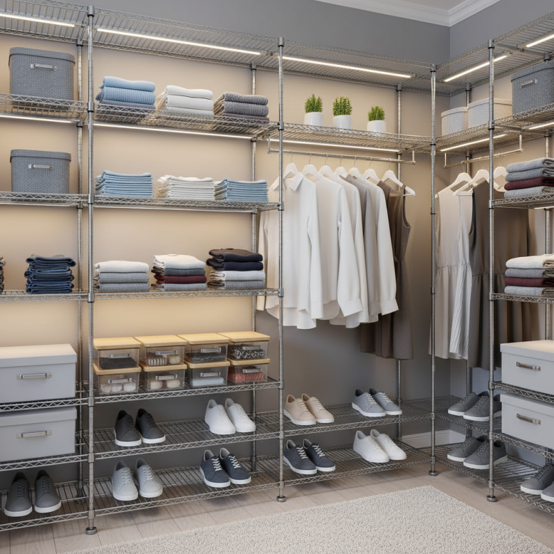 2026 Best Closet Wire Shelving Kits for Organizing Spaces?