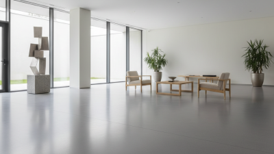 What are the benefits of homogeneous floor in modern flooring?