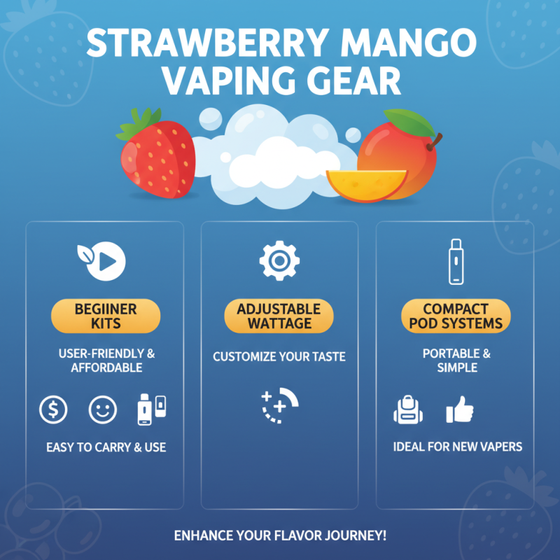 Strawberry Mango Vape Tips for Beginners and Enthusiasts?