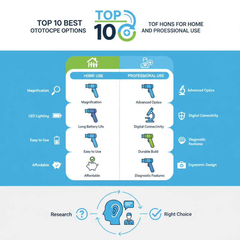 Top 10 Best Otoscope Options for Home and Professional Use?