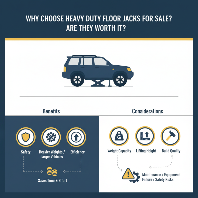 Why Choose Heavy Duty Floor Jacks for Sale Are They Worth It?