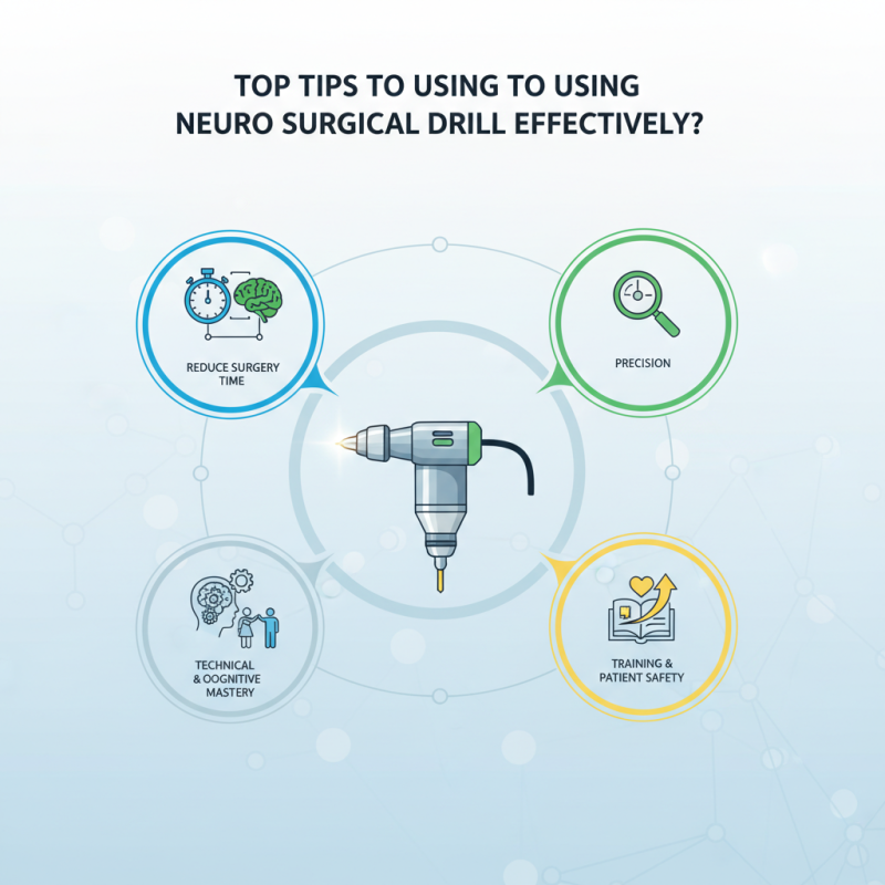 Top Tips for Using a Neuro Surgical Drill Effectively?