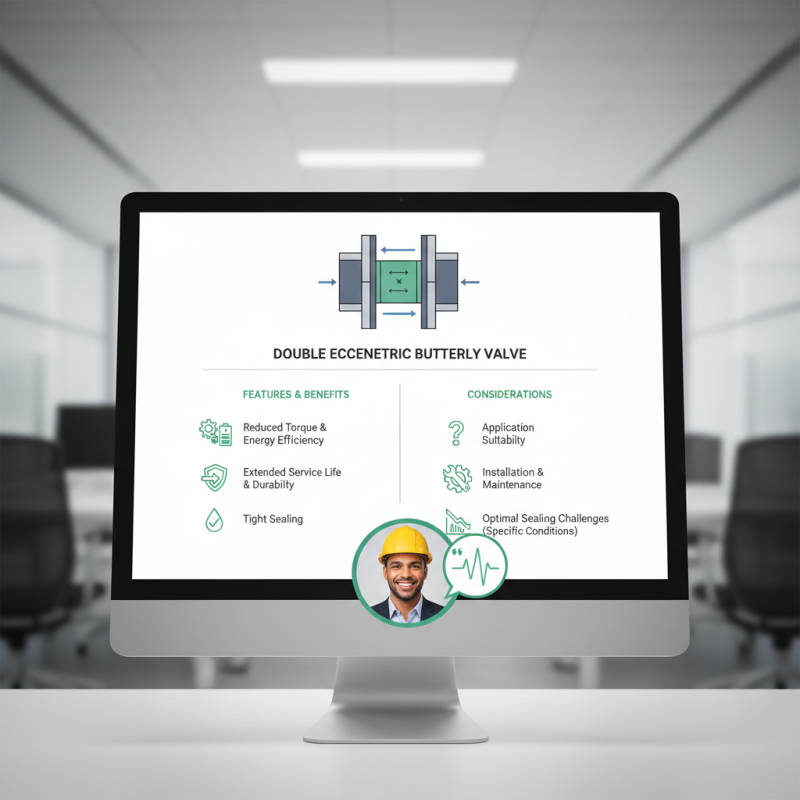 Best Double Eccentric Butterfly Valve Features and Benefits?