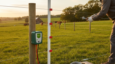 How to Set Up a High Voltage Output Electric Fence Safely?
