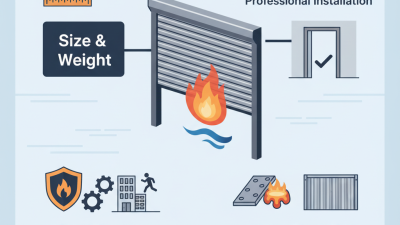 How to Choose the Right Roll Down Fire Door for Your Needs?