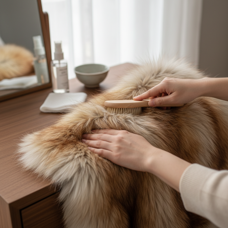 How to Care for Faux Fox Fur to Maintain Its Softness?