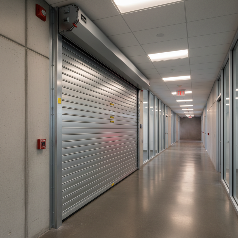 What is a Roll Down Fire Door and How Does It Work?