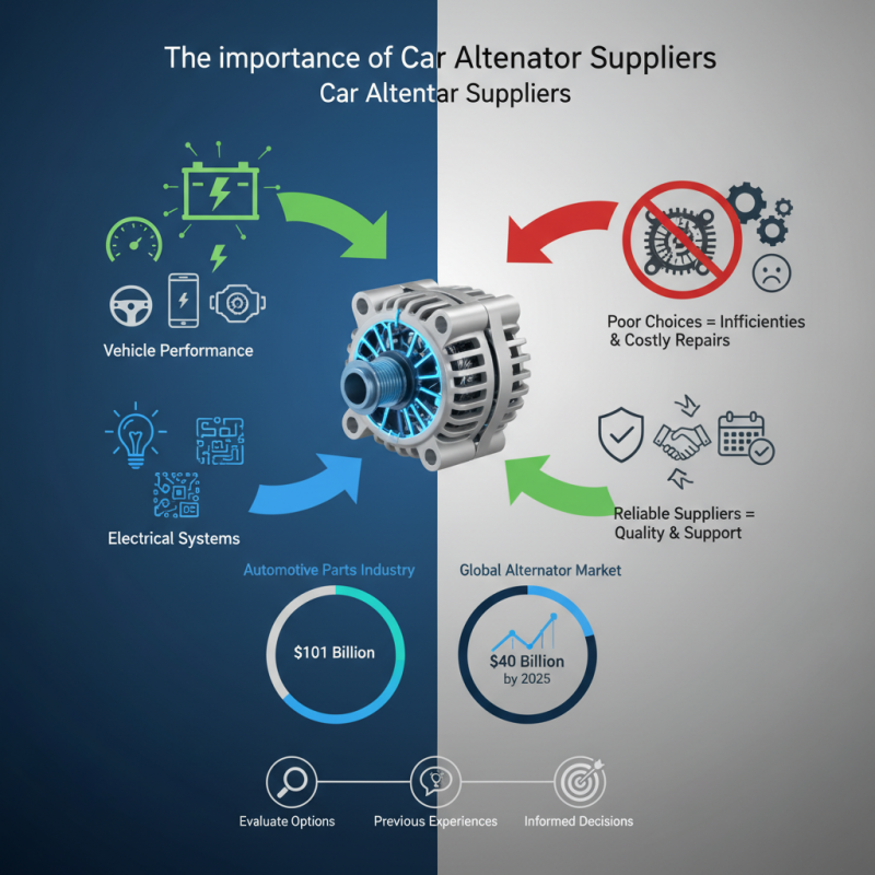 Why Choosing the Right Car Alternator Suppliers Matters?