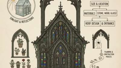 How to Build a Gothic Greenhouse for Your Garden Escape?