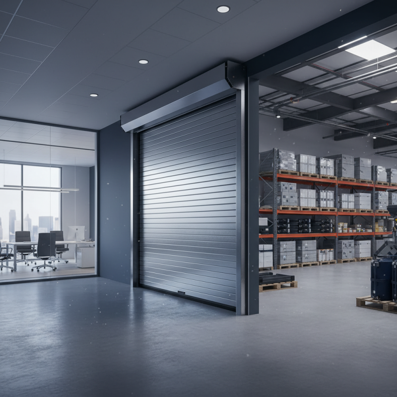 Best Roll Down Fire Door Options for Your Business Safety?