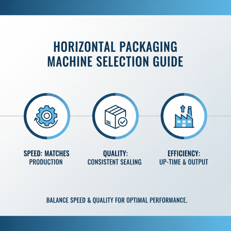 How to Choose the Right Horizontal Packaging Machine for Your Business?