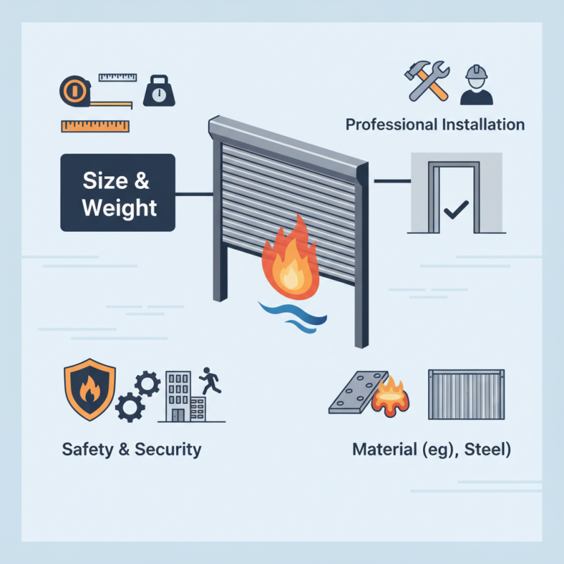 How to Choose the Right Roll Down Fire Door for Your Needs?