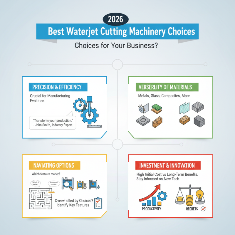2026 Best Waterjet Cutting Machinery Choices for Your Business?