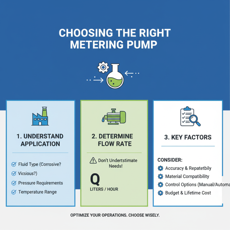 How to Choose the Right Metering Pump for Your Needs?