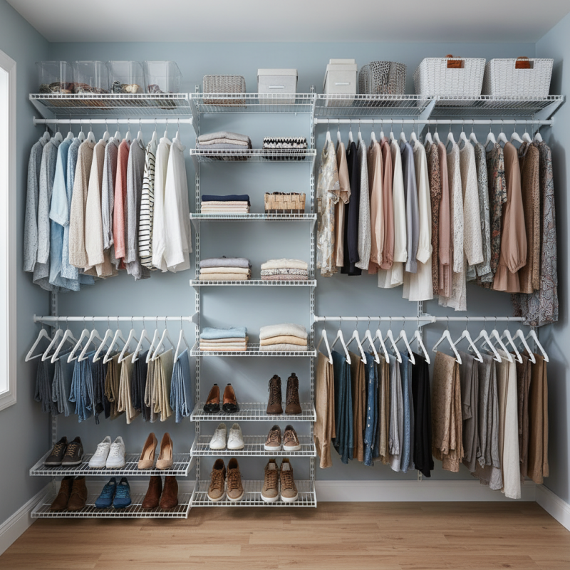 Best Closet Wire Shelving Kits for Maximum Space Efficiency?