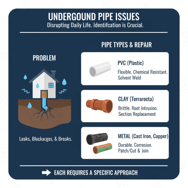 How to Repair Underground Pipe Issues in Your Home?