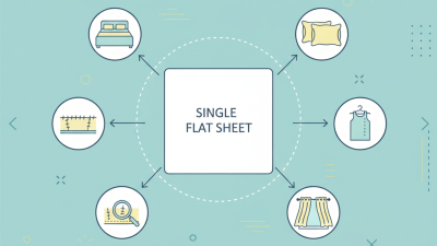 What is a single flat sheet and how is it used?