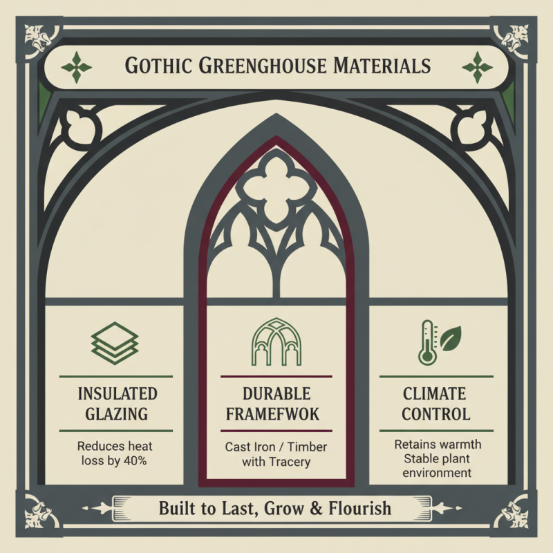 How to Build a Gothic Greenhouse for Your Garden Escape?