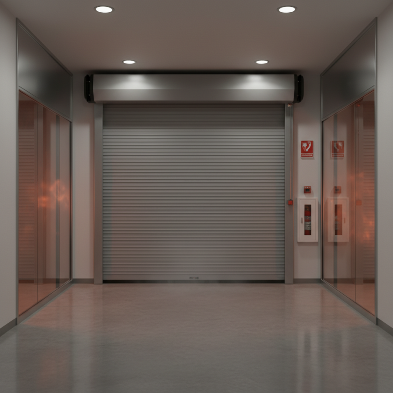 What is a Roll Down Fire Door and How Does It Work?